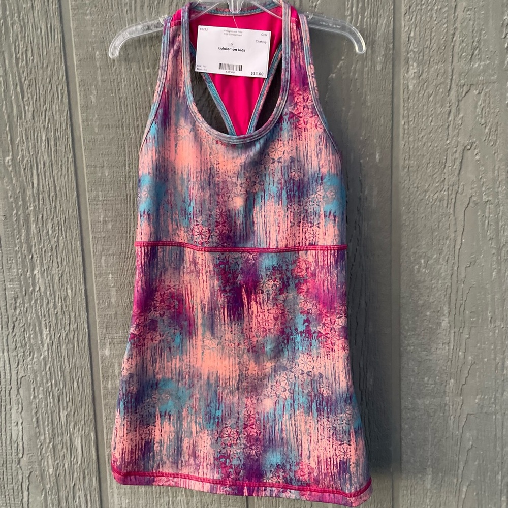 Ivivva Lululemon tank top sz 12